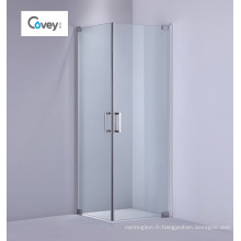 New Arrival Two Hinge Doors Bathroom Shower Screen (A-KW011-2D / FD)